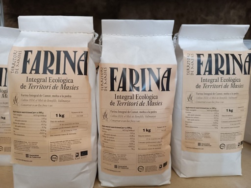 Farina integral de Camut eco - Territori de Masies
