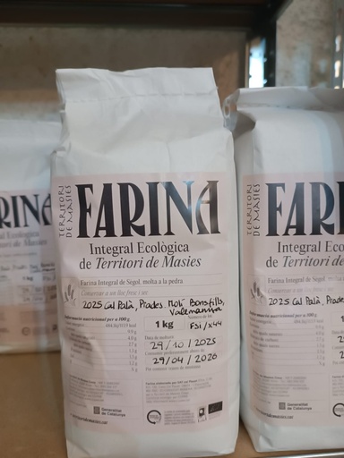 Farina integral de Sègol eco - Territori de Masies